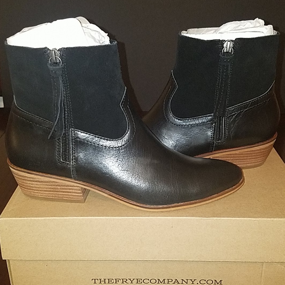 Booties All Leather